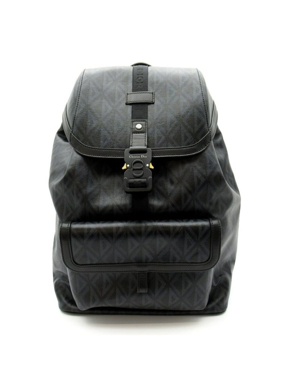 Dior Hit the Road Backpack Leather Gray